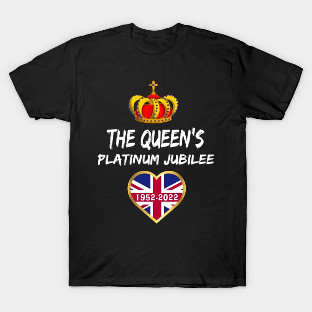 Queen Platinum Jubilee the Queen's 2022 Celebration T-Shirt by khalid12